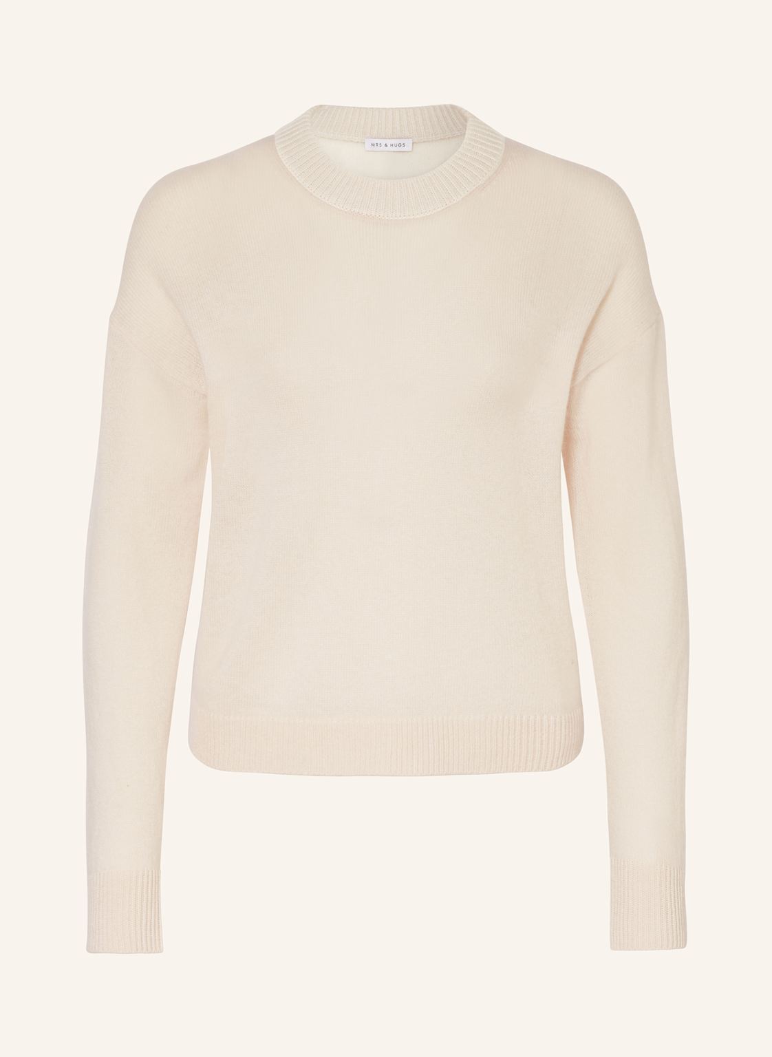 Mrs & Hugs Pullover Mit Cashmere weiss Mrs & Hugs Pullover Mit Cashmere weiss von Mrs & HUGS