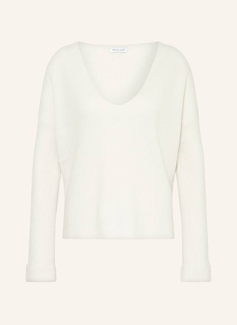 Mrs & Hugs Pullover Mit Cashmere weiss von Mrs & HUGS