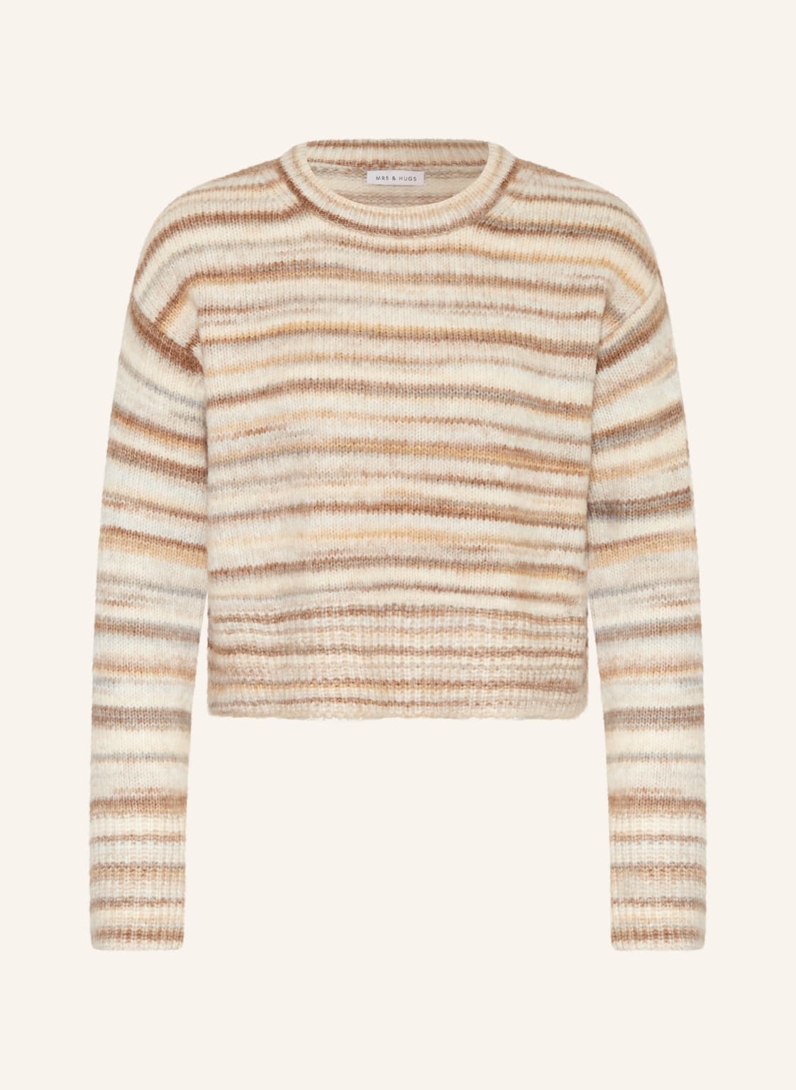 Mrs & Hugs Pullover beige Mrs & Hugs Pullover beige von Mrs & HUGS