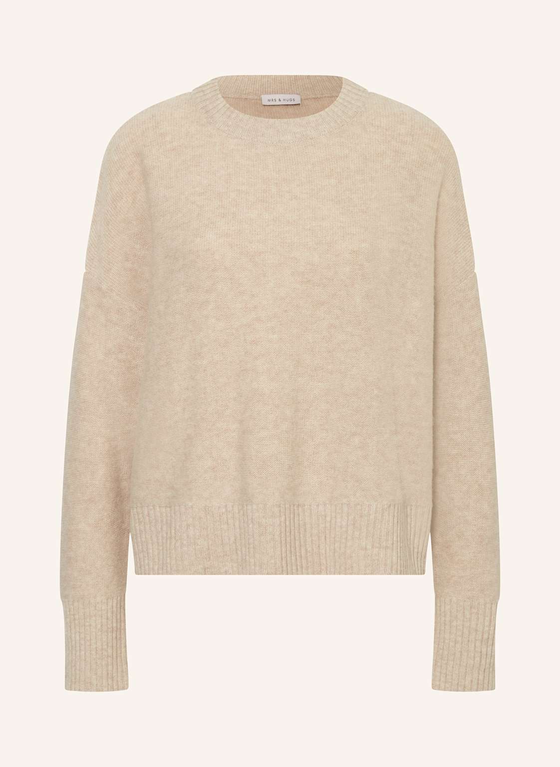 Mrs & Hugs Pullover beige Mrs & Hugs Pullover beige von Mrs & HUGS