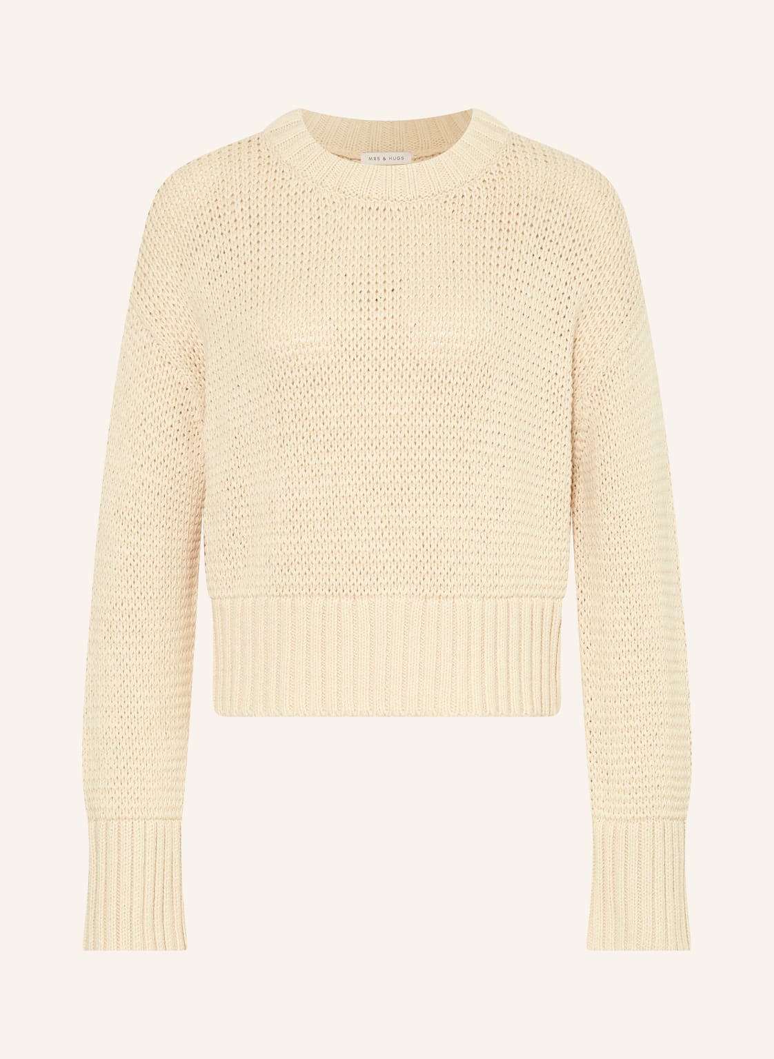 Mrs & Hugs Pullover beige Mrs & Hugs Pullover beige von Mrs & HUGS
