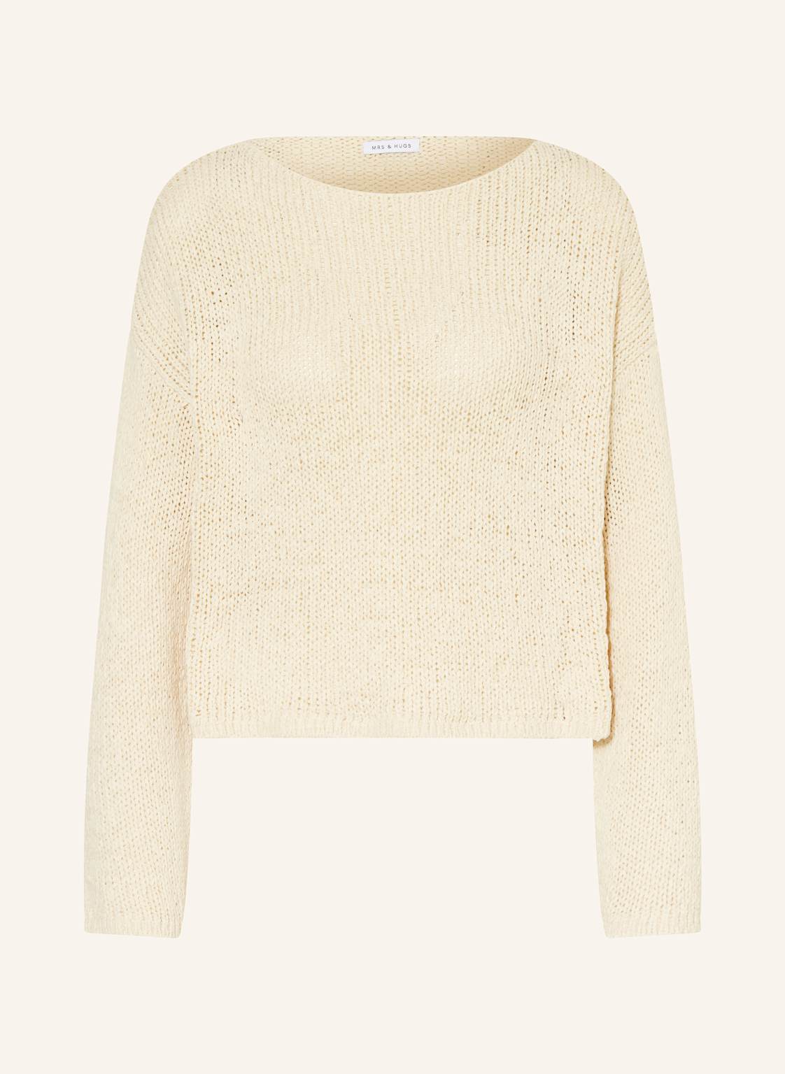 Mrs & Hugs Pullover beige Mrs & Hugs Pullover beige von Mrs & HUGS