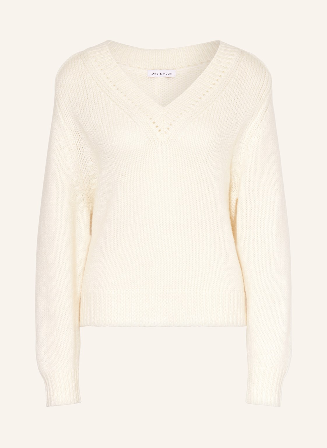 Mrs & Hugs Pullover weiss Mrs & Hugs Pullover weiss von Mrs & HUGS