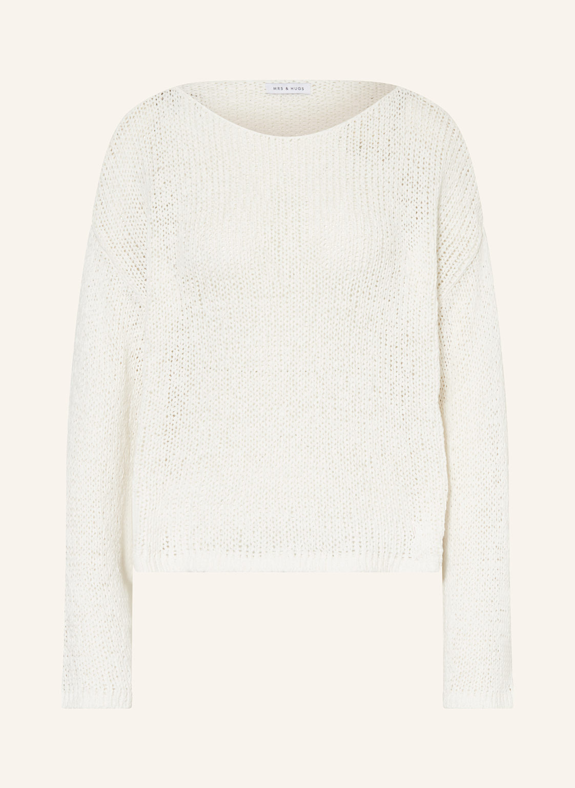 Mrs & Hugs Pullover weiss Mrs & Hugs Pullover weiss von Mrs & HUGS