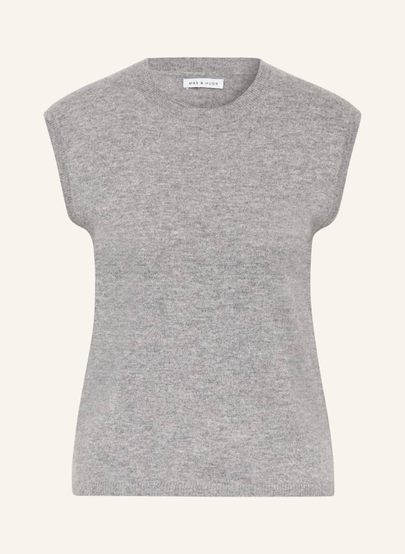 Mrs & Hugs Pullunder Mit Cashmere grau von Mrs & HUGS