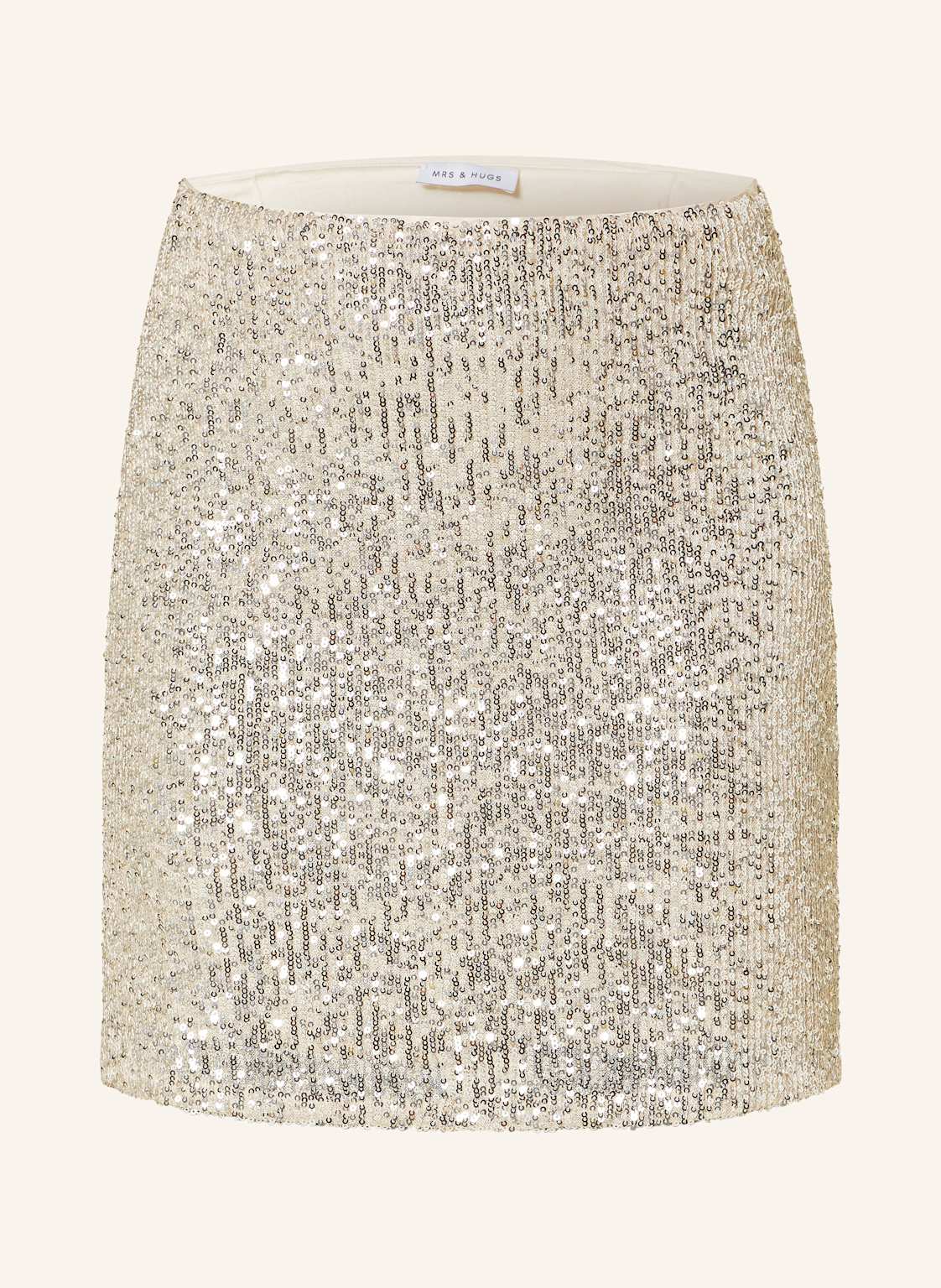 Mrs & Hugs Rock Mit Pailletten beige Mrs & Hugs Rock Mit Pailletten beige von Mrs & HUGS