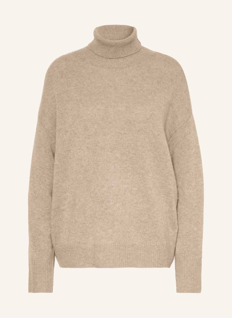 Mrs & Hugs Rollkragenpullover Aus Cashmere beige von Mrs & HUGS