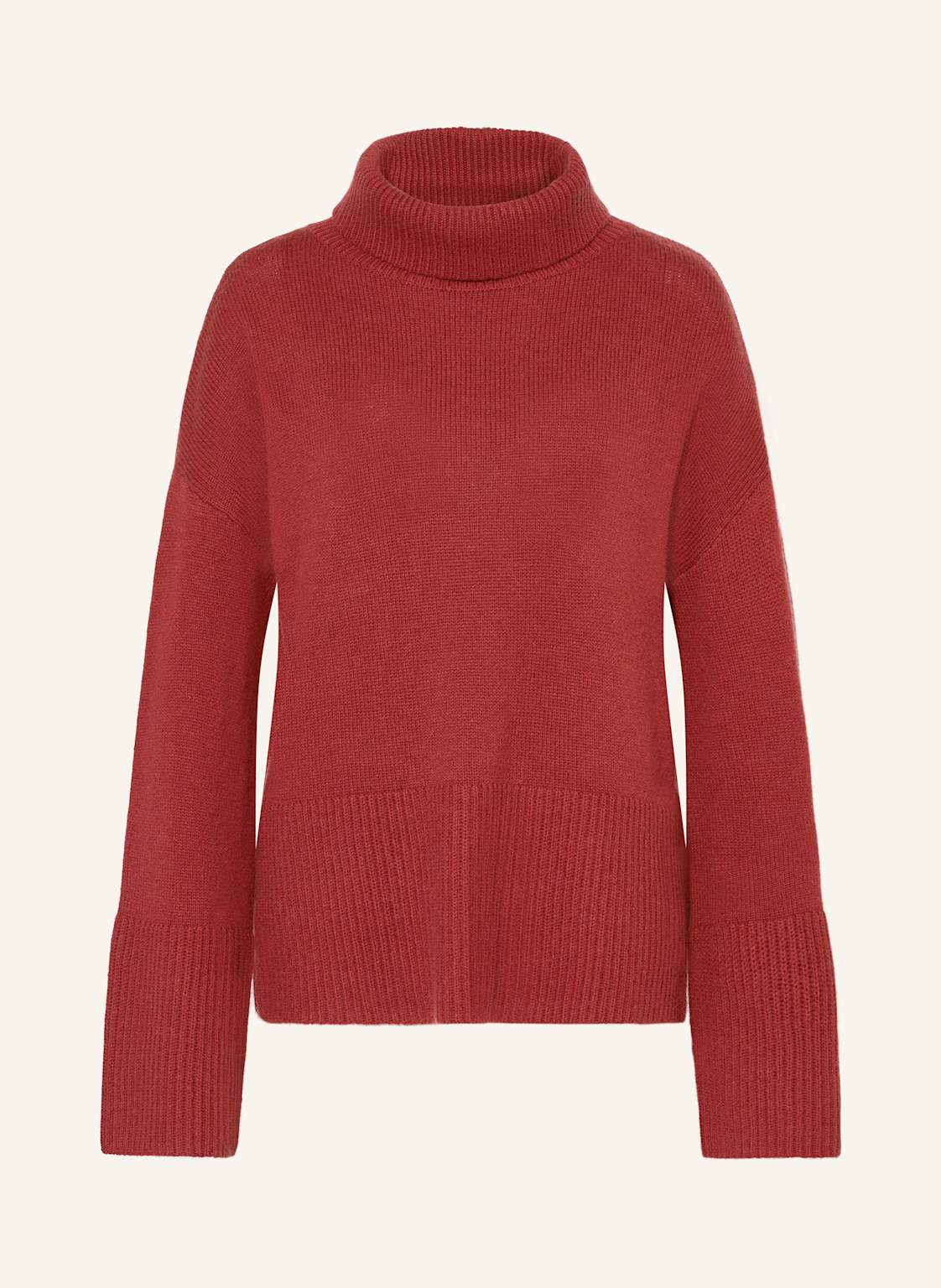 Mrs & Hugs Rollkragenpullover Mit Cashmere rot von Mrs & HUGS