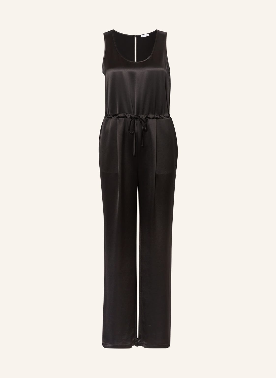 Mrs & Hugs Satin-Jumpsuit schwarz Mrs & Hugs Satin-Jumpsuit schwarz von Mrs & HUGS