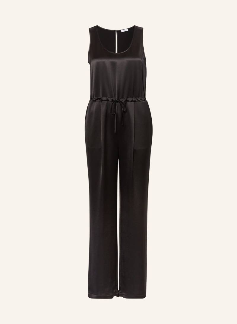 Mrs & Hugs Satin-Jumpsuit schwarz von Mrs & HUGS