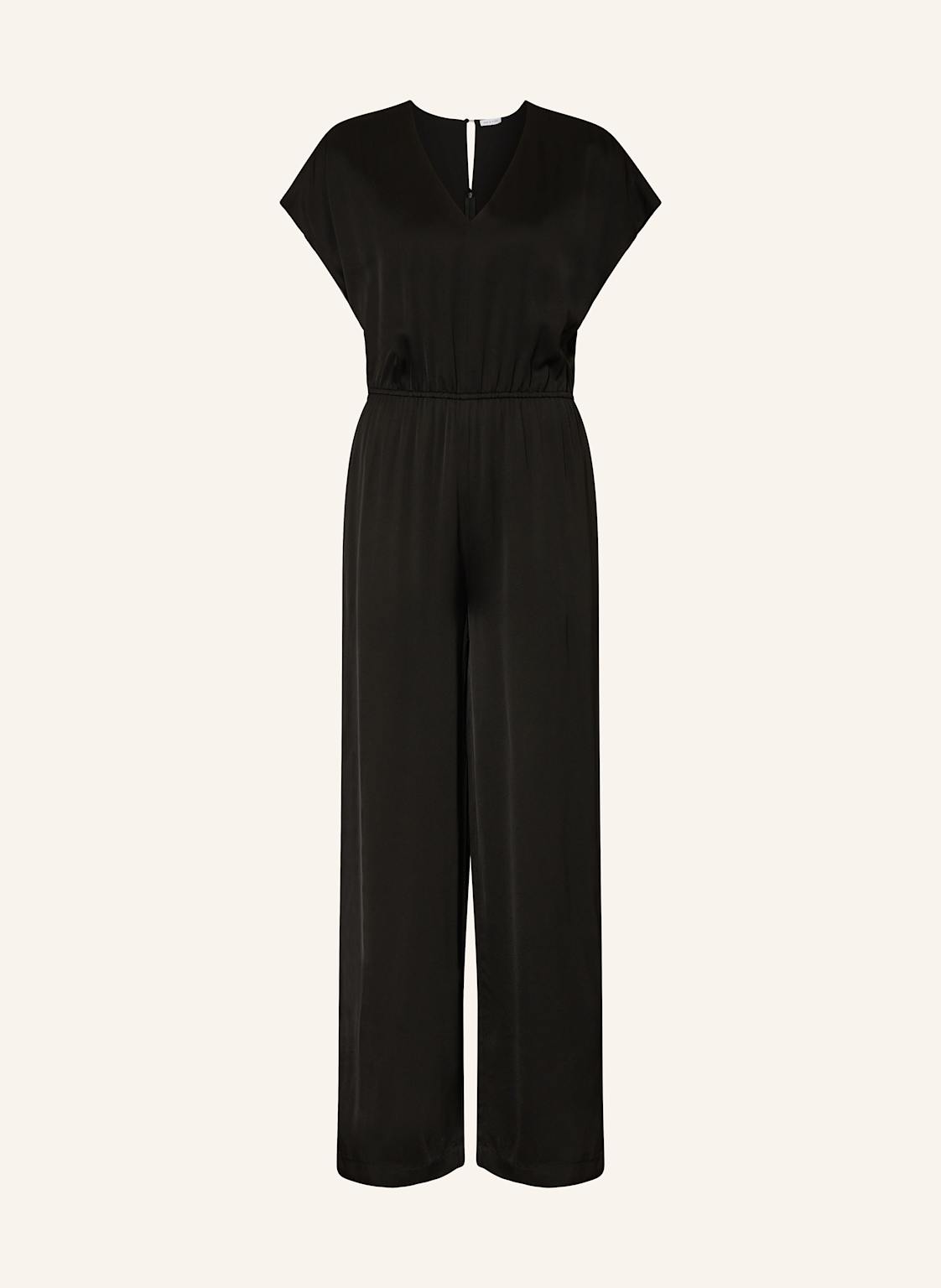 Mrs & Hugs Satin-Jumpsuit schwarz Mrs & Hugs Satin-Jumpsuit schwarz von Mrs & HUGS