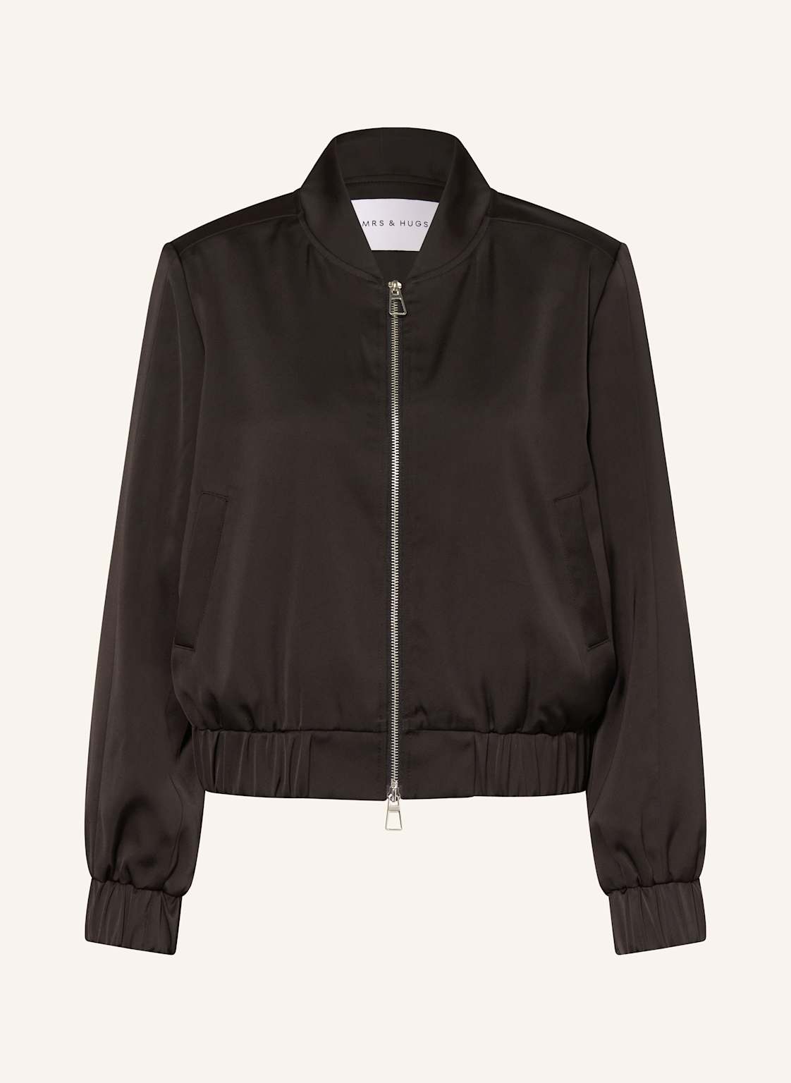 Mrs & Hugs Satinblouson schwarz Mrs & Hugs Satinblouson schwarz von Mrs & HUGS