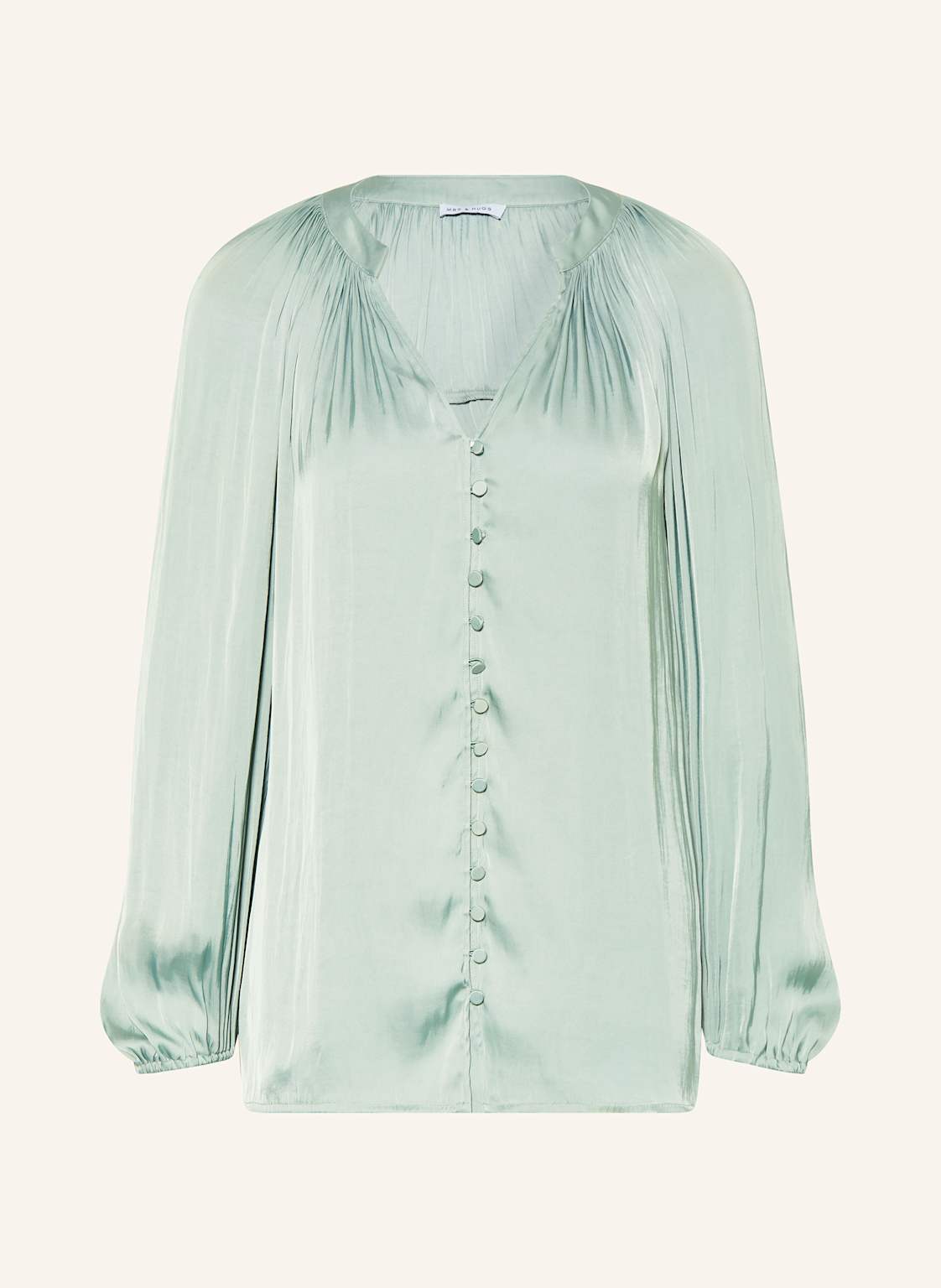 Mrs & Hugs Satinbluse gruen Mrs & Hugs Satinbluse gruen von Mrs & HUGS