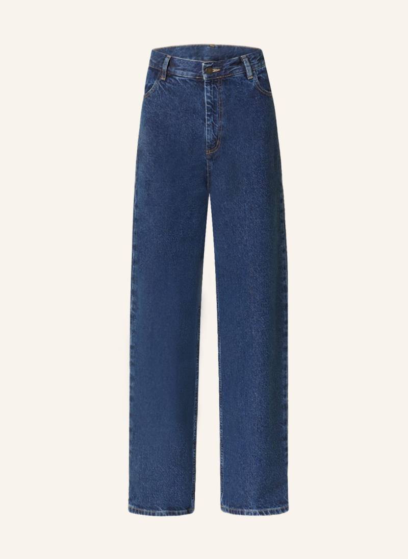 Mrs & Hugs Straight Jeans blau von Mrs & HUGS