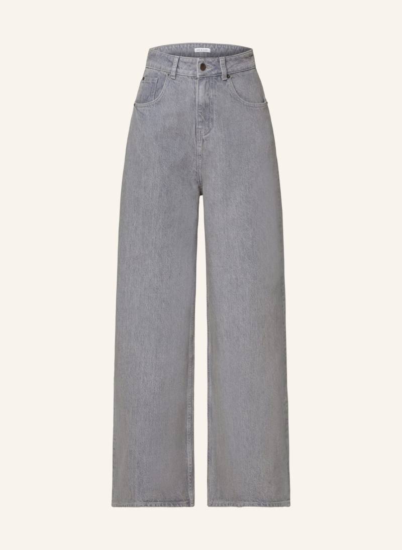 Mrs & Hugs Straight Jeans grau von Mrs & HUGS