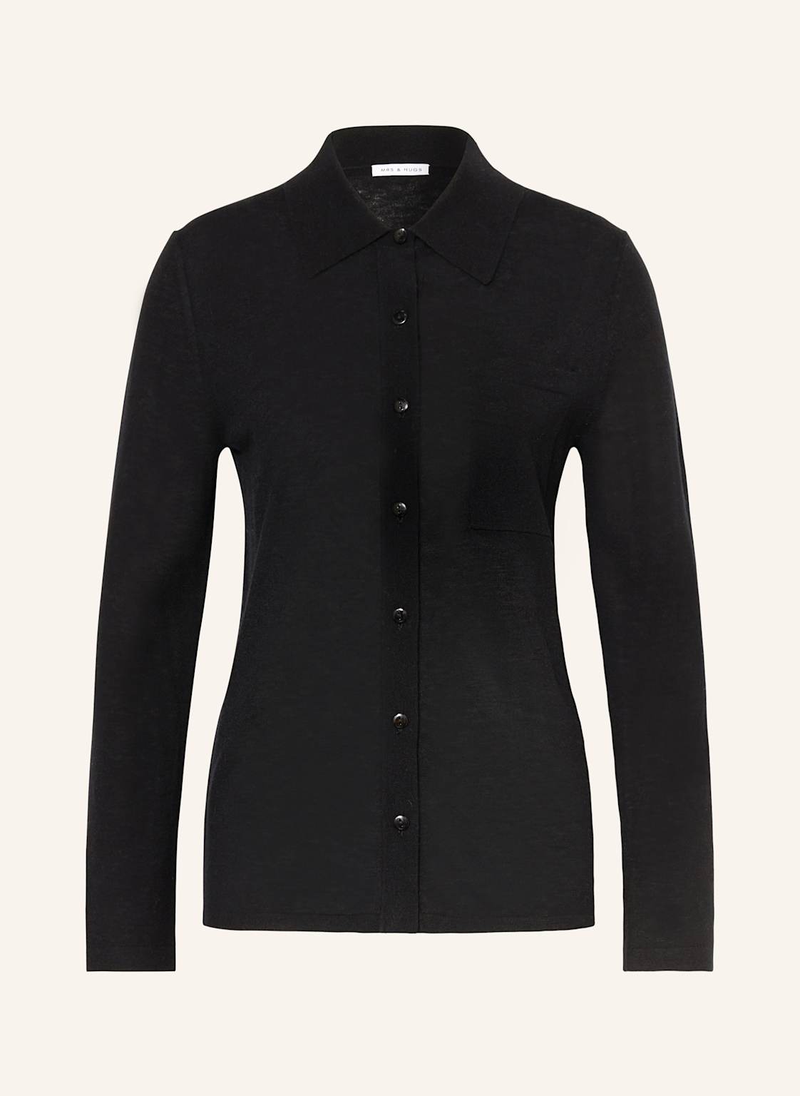 Mrs & Hugs Strickjacke Mit Cashmere schwarz Mrs & Hugs Strickjacke Mit Cashmere schwarz von Mrs & HUGS
