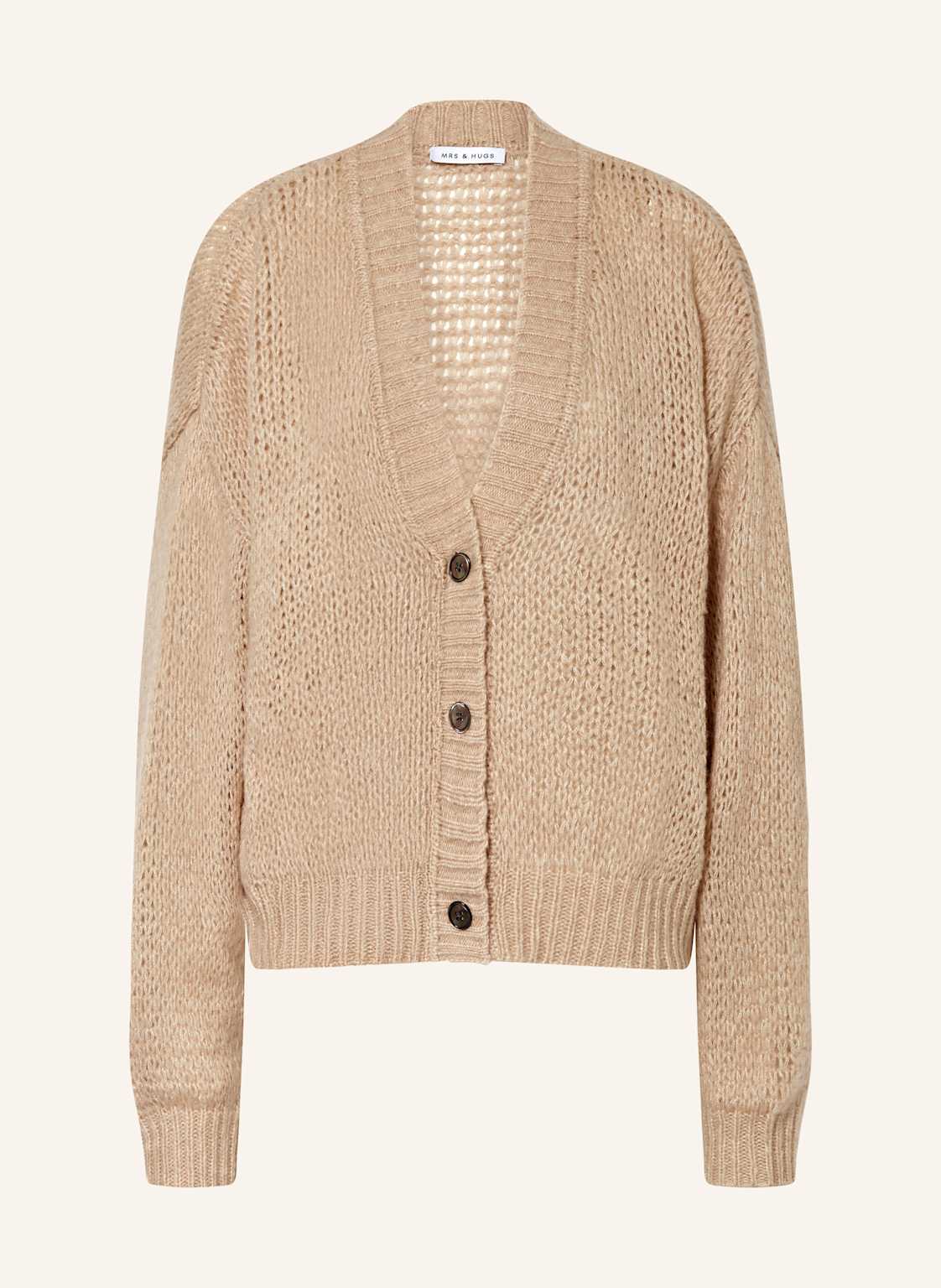 Mrs & Hugs Strickjacke beige Mrs & Hugs Strickjacke beige von Mrs & HUGS