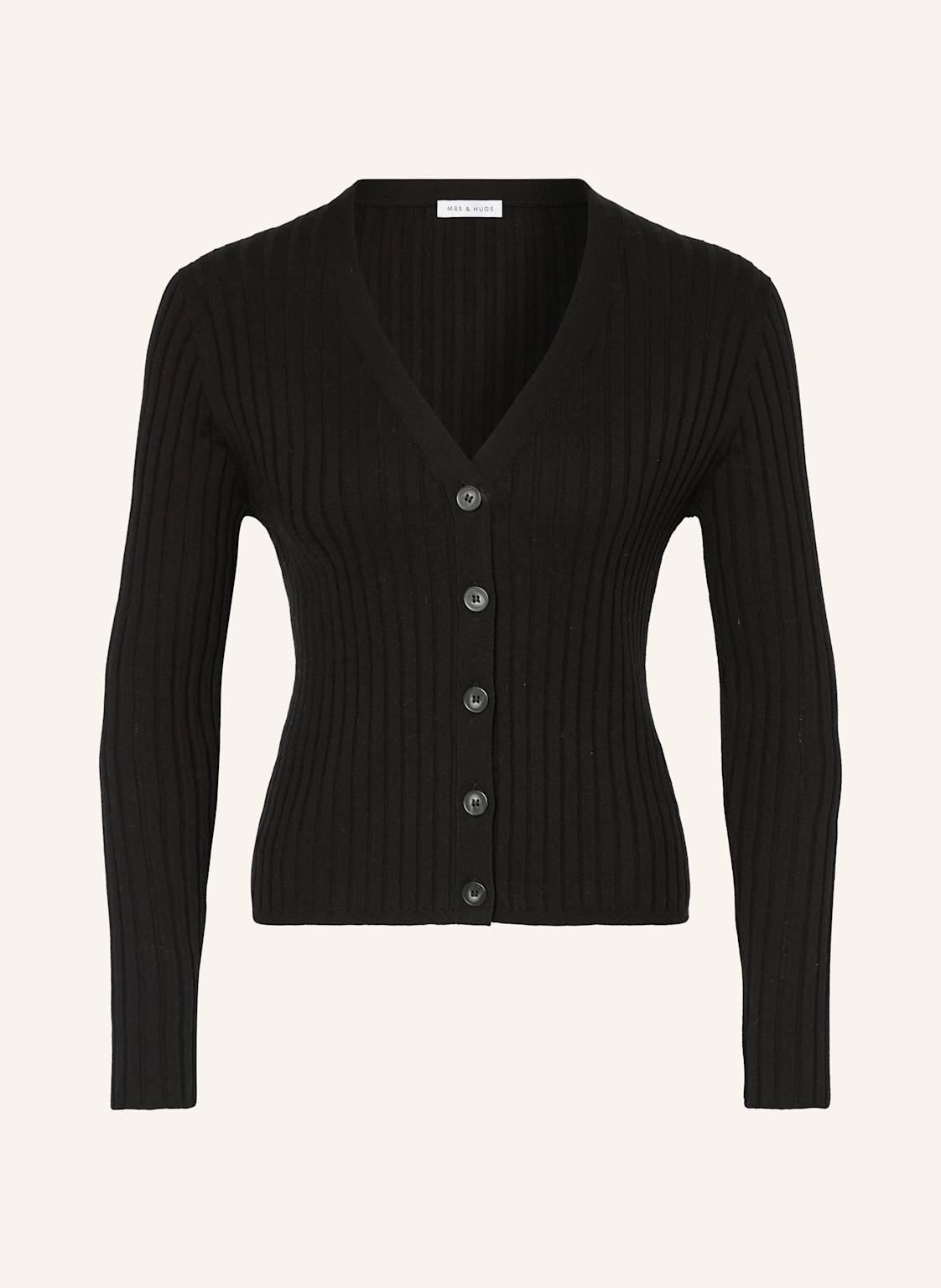 Mrs & Hugs Strickjacke schwarz Mrs & Hugs Strickjacke schwarz von Mrs & HUGS