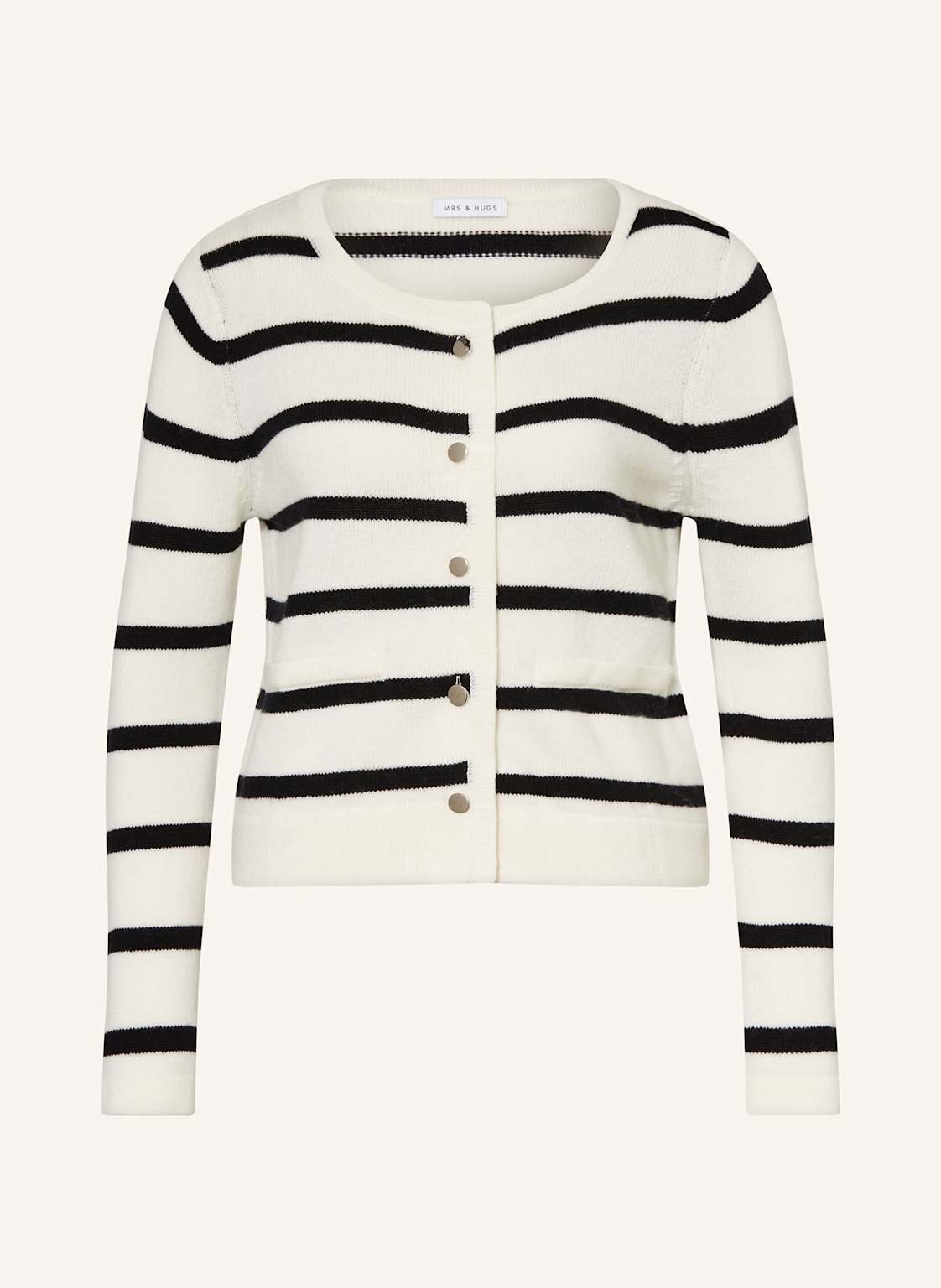 Mrs & Hugs Strickjacke weiss Mrs & Hugs Strickjacke weiss von Mrs & HUGS