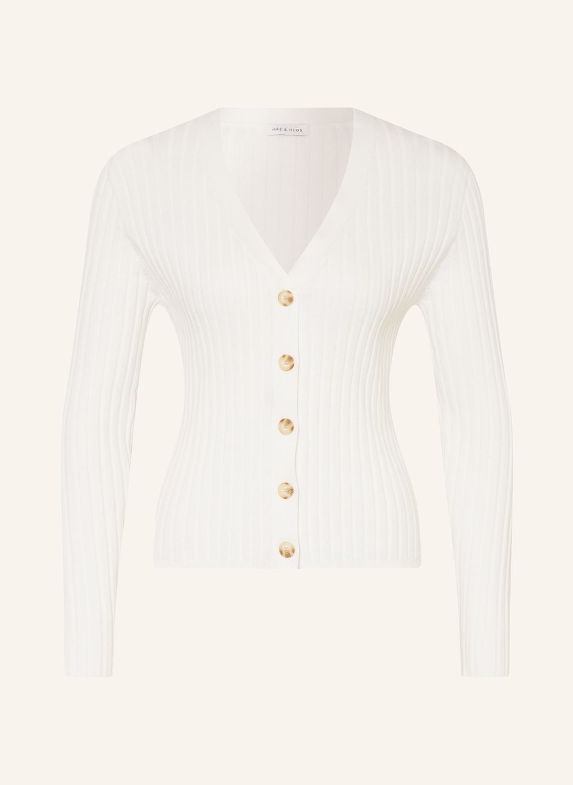 Mrs & Hugs Strickjacke weiss Mrs & Hugs Strickjacke weiss von Mrs & HUGS