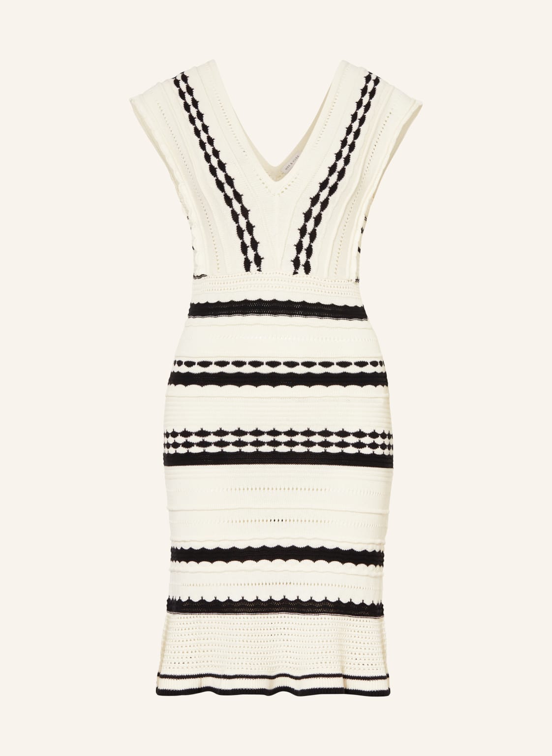 Mrs & Hugs Strickkleid weiss Mrs & Hugs Strickkleid weiss von Mrs & HUGS