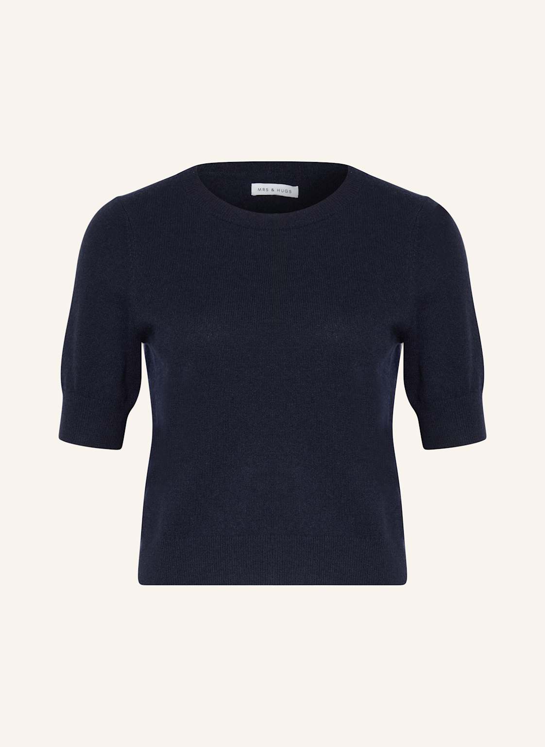 Mrs & Hugs Strickshirt Aus Cashmere blau Mrs & Hugs Strickshirt Aus Cashmere blau von Mrs & HUGS