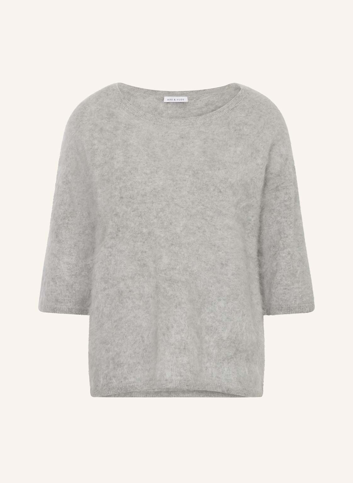 Mrs & Hugs Strickshirt Aus Cashmere grau Mrs & Hugs Strickshirt Aus Cashmere grau von Mrs & HUGS