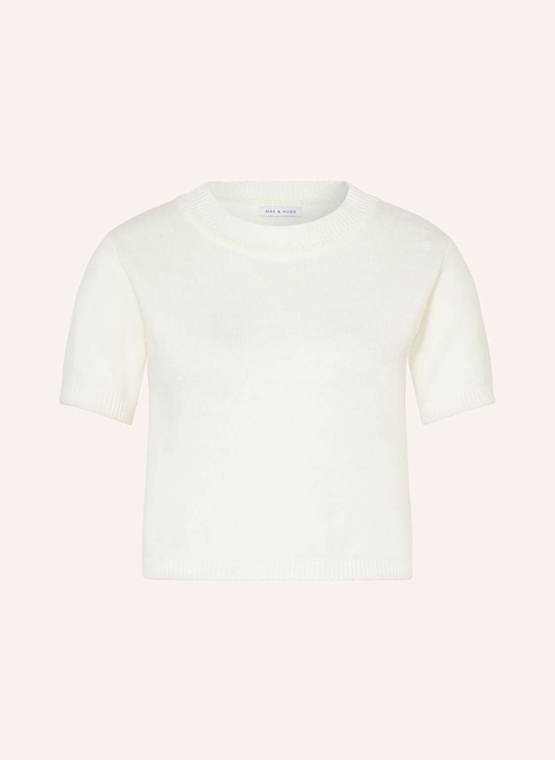 Mrs & Hugs Strickshirt weiss Mrs & Hugs Strickshirt weiss von Mrs & HUGS