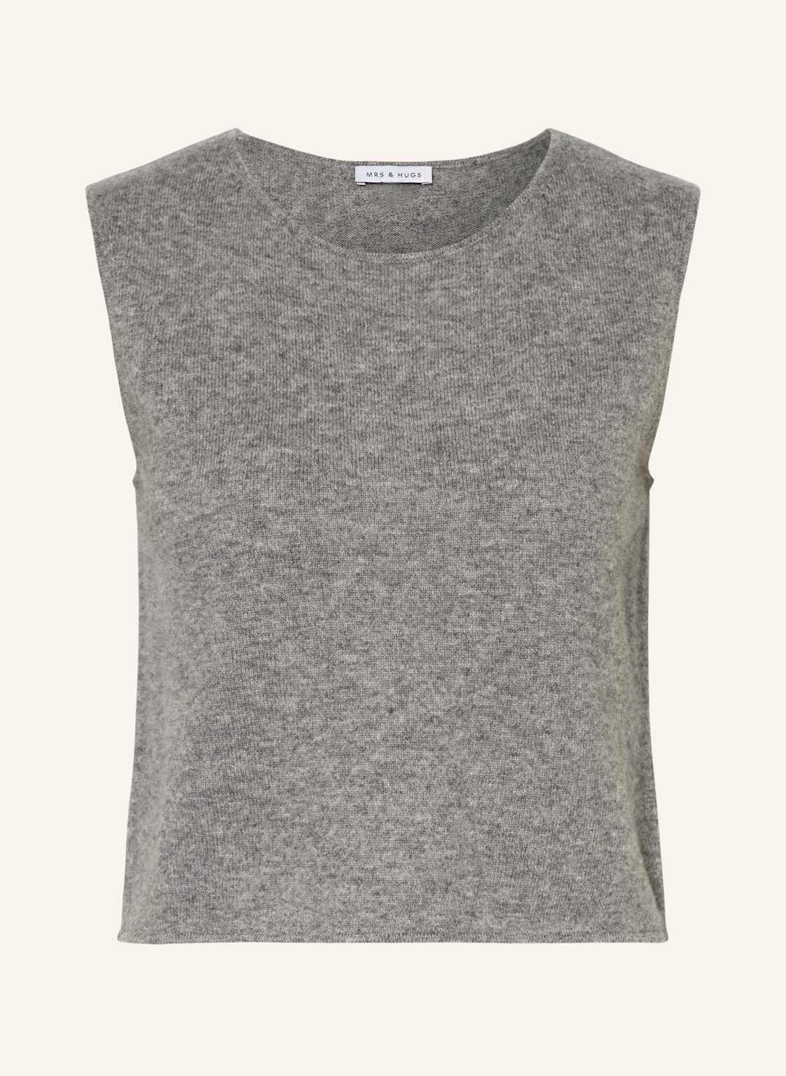 Mrs & Hugs Stricktop Mit Cashmere grau Mrs & Hugs Stricktop Mit Cashmere grau von Mrs & HUGS