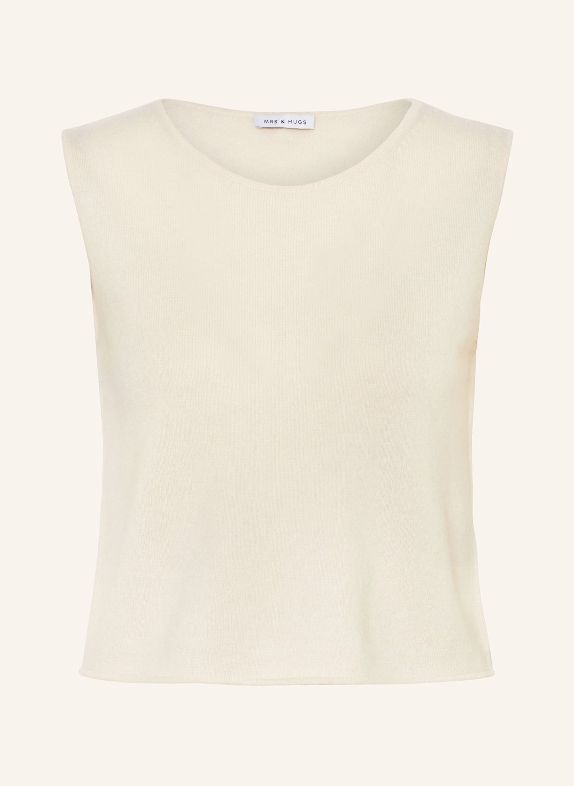 Mrs & Hugs Stricktop Mit Cashmere weiss Mrs & Hugs Stricktop Mit Cashmere weiss von Mrs & HUGS