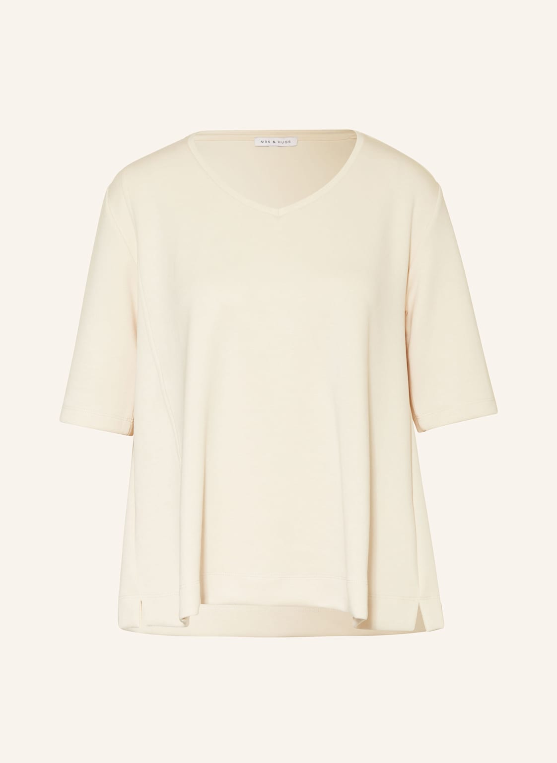 Mrs & Hugs T-Shirt beige Mrs & Hugs T-Shirt beige von Mrs & HUGS