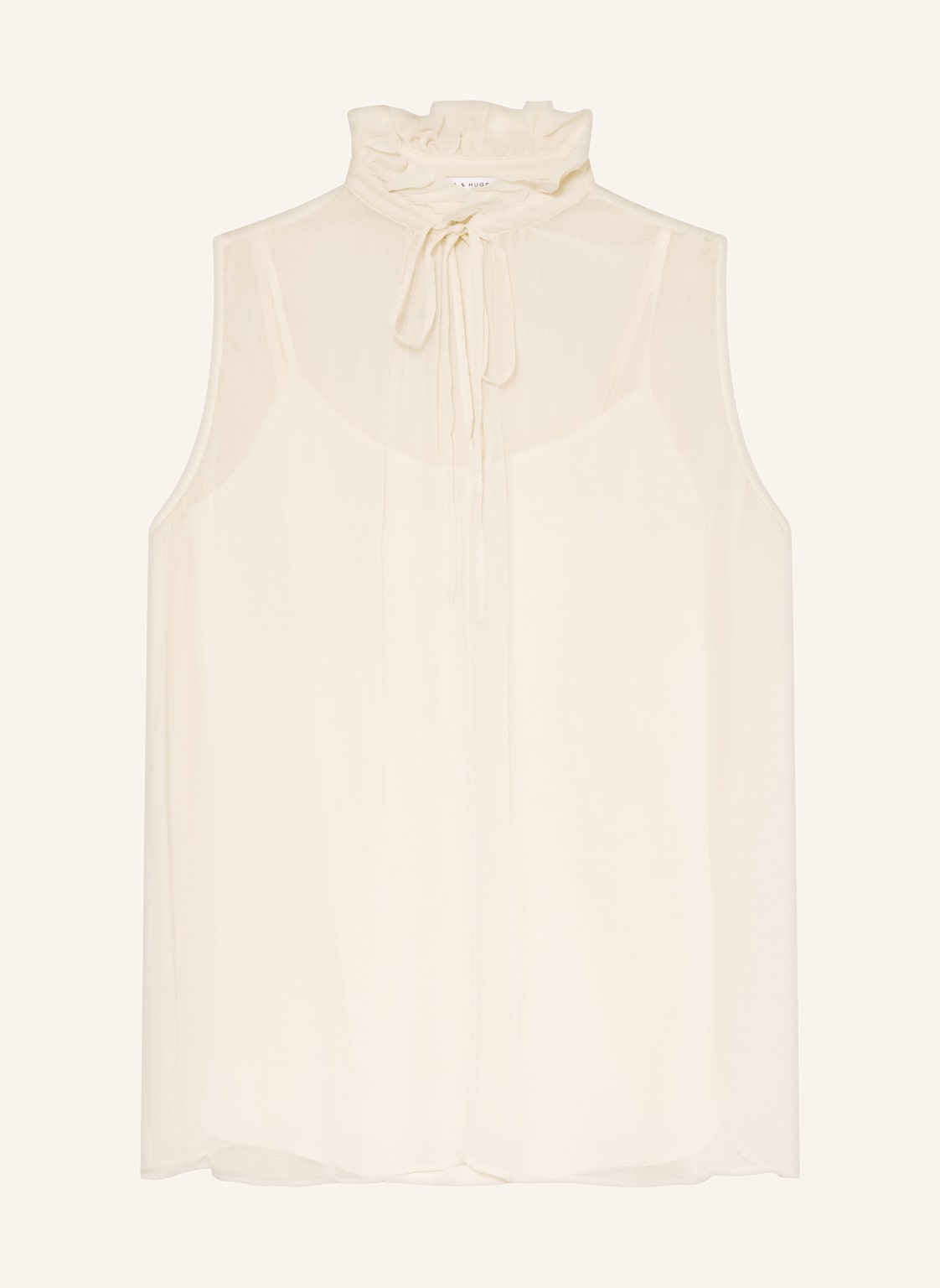 Mrs & Hugs Top Mit Rüschen beige Mrs & Hugs Top Mit Rüschen beige von Mrs & HUGS