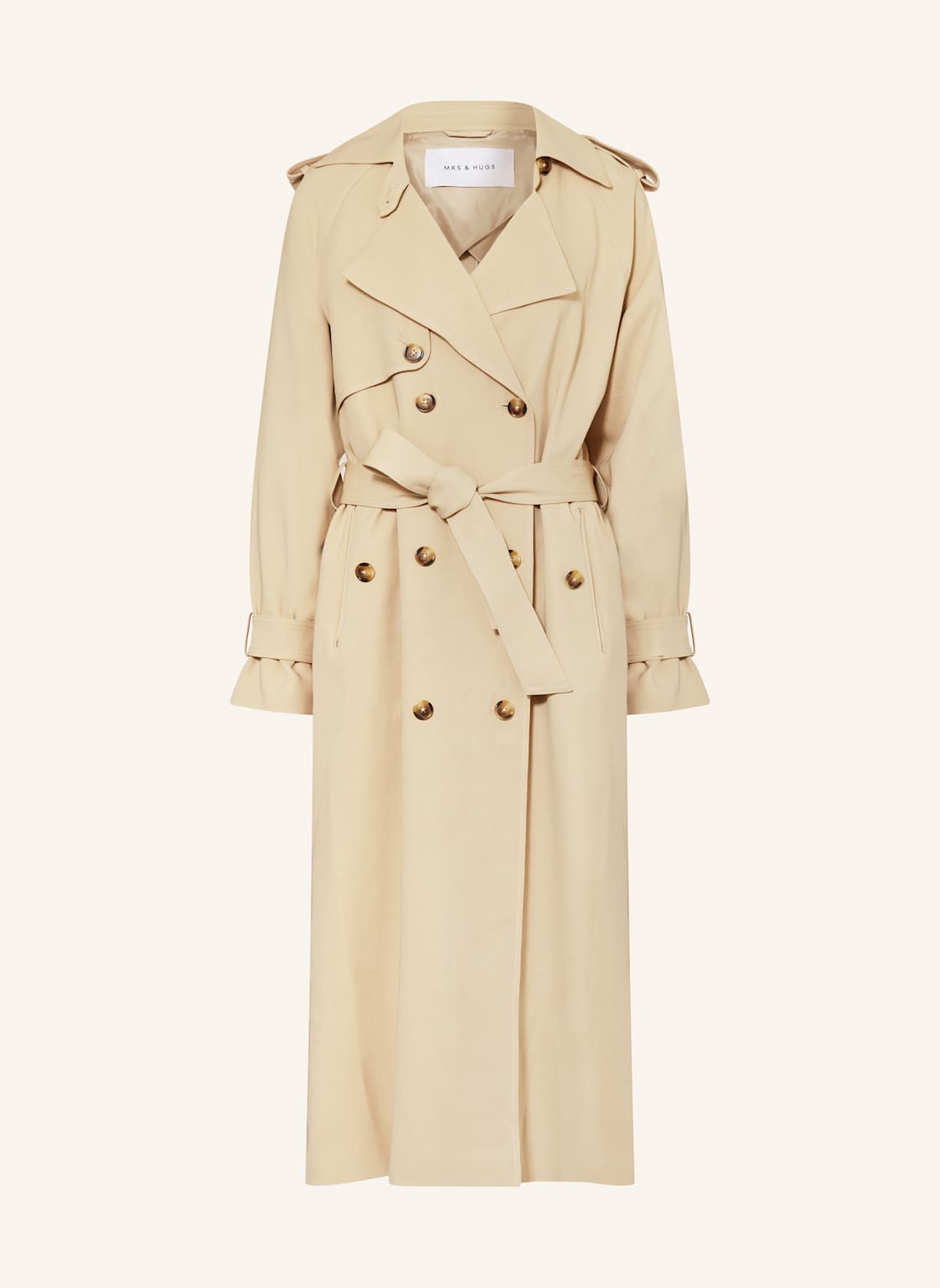 Mrs & Hugs Trenchcoat beige Mrs & Hugs Trenchcoat beige von Mrs & HUGS