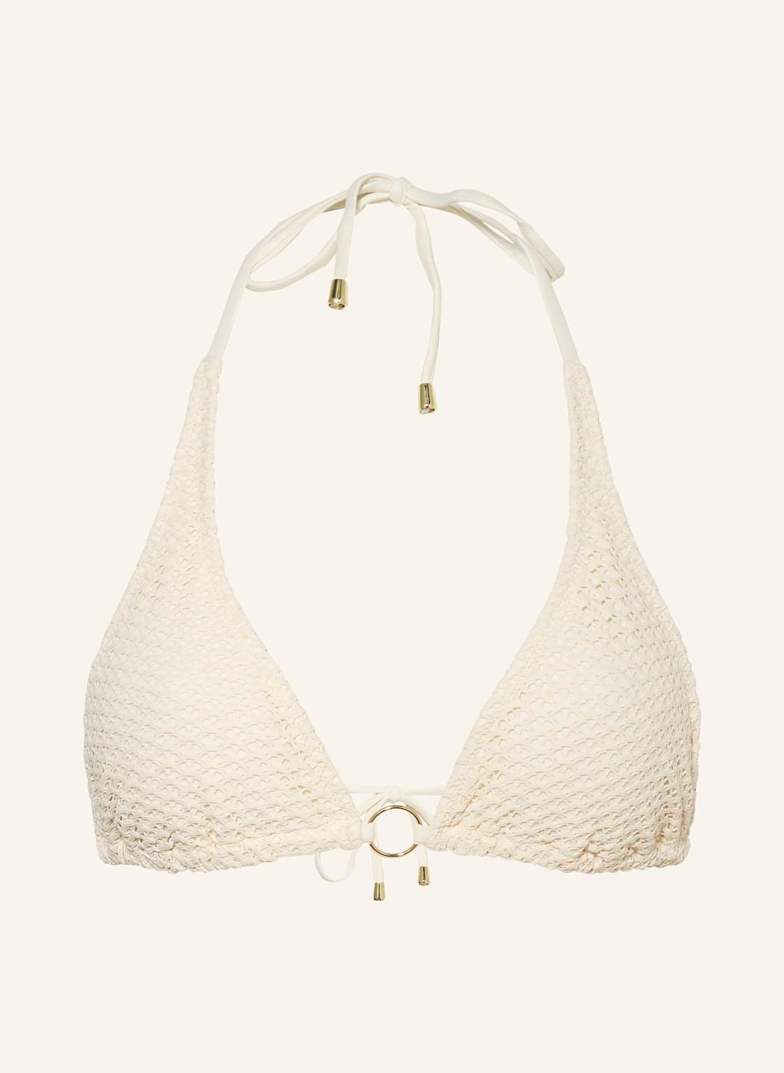 Mrs & Hugs Triangel-Bikini-Top beige Mrs & Hugs Triangel-Bikini-Top beige von Mrs & HUGS