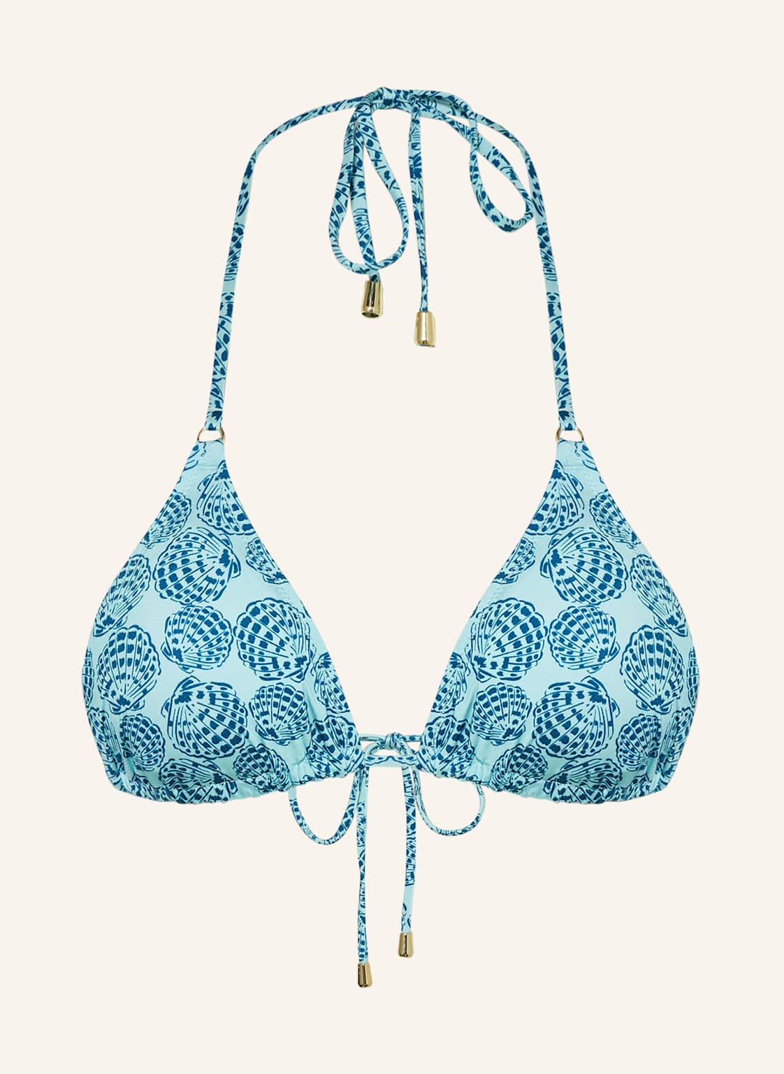 Mrs & Hugs Triangel-Bikini-Top blau Mrs & Hugs Triangel-Bikini-Top blau von Mrs & HUGS