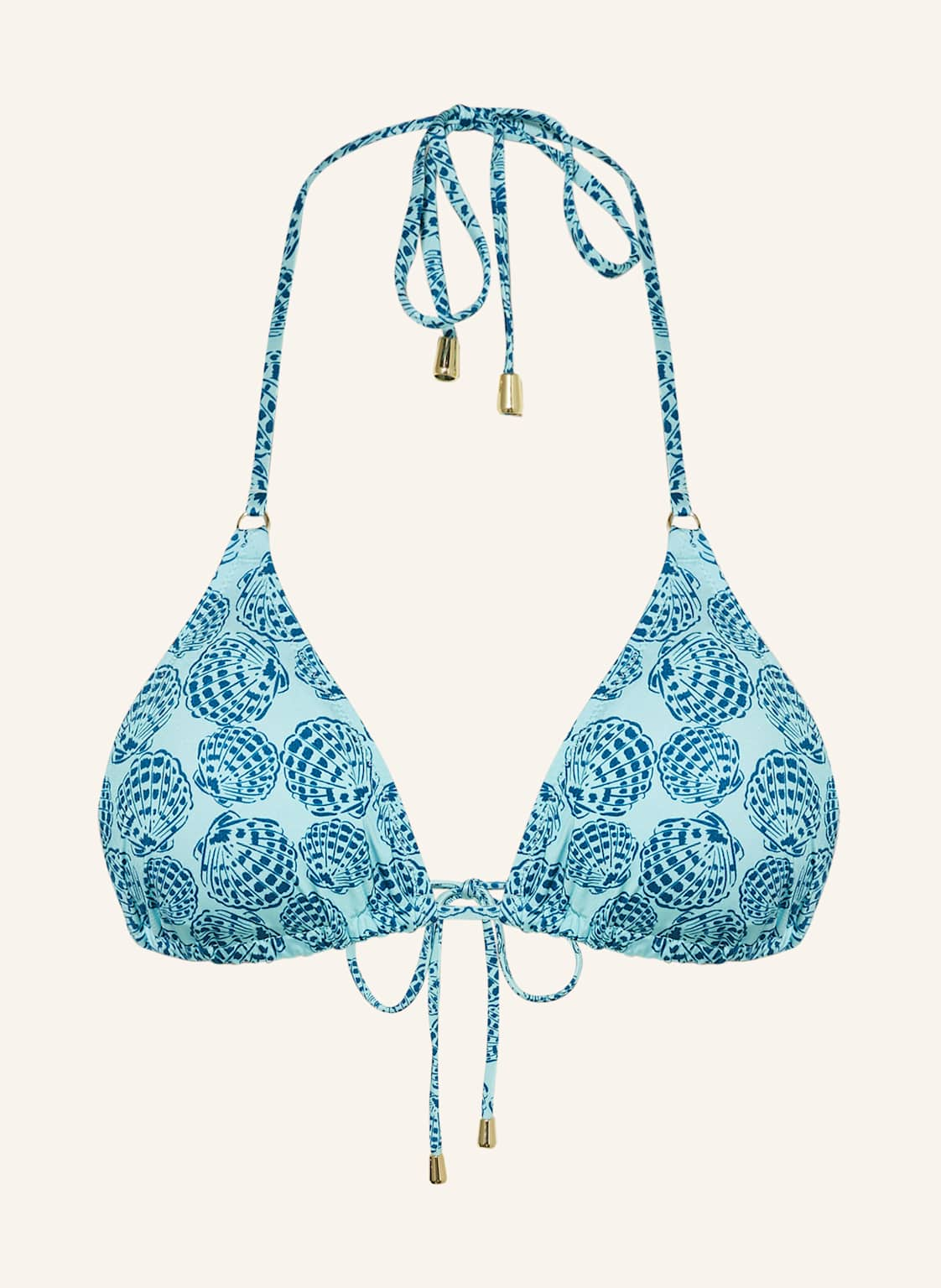 Mrs & Hugs Triangel-Bikini-Top blau von Mrs & HUGS