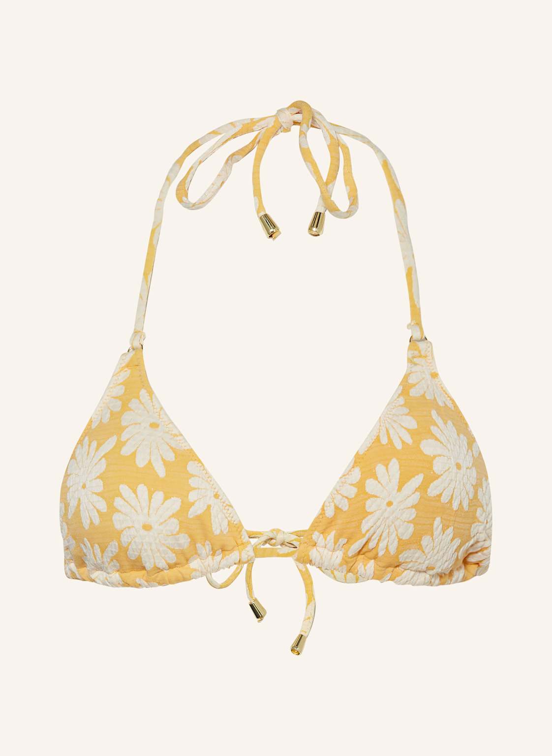 Mrs & Hugs Triangel-Bikini-Top gelb Mrs & Hugs Triangel-Bikini-Top gelb von Mrs & HUGS