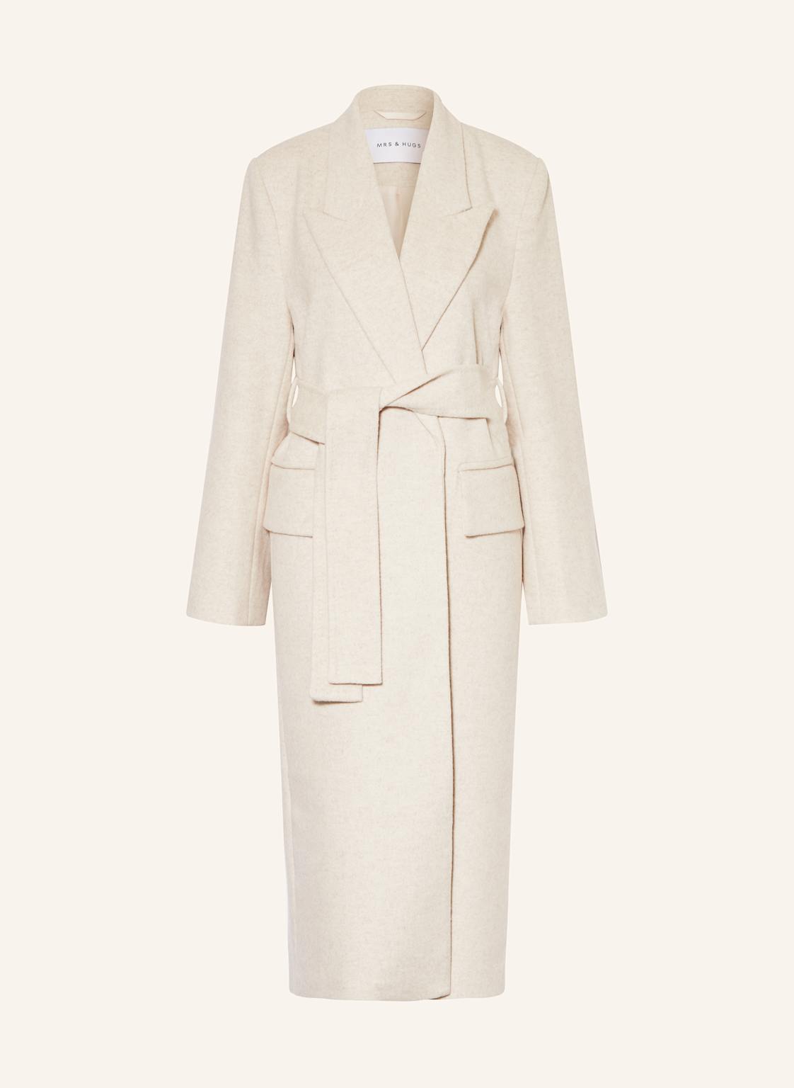 Mrs & Hugs Wollmantel beige Mrs & Hugs Wollmantel beige von Mrs & HUGS