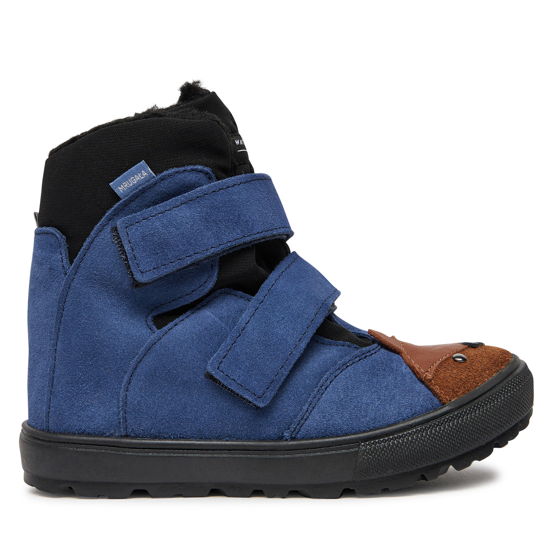 Schneeschuhe Mrugała MALI 7351/4-63 Dunkelblau Schneeschuhe Mrugała MALI 7351/4-63 Dunkelblau von Mrugała