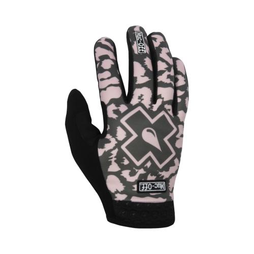 Muc-Off MTB Handschuhe - green/pink leopard (Grösse: L) von Muc-Off