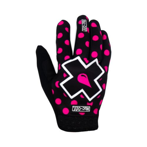 Muc-Off MTB Handschuhe - pink-polka (Grösse: M) von Muc-Off