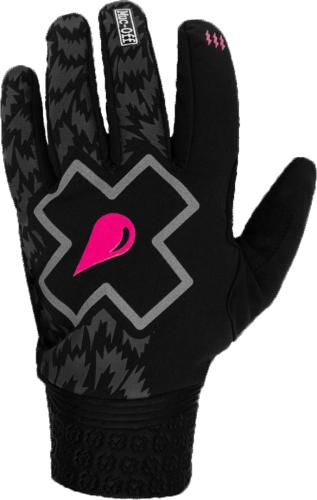 Muc-Off Winter Rider Gloves - black/grey bolt (Grösse: M) von Muc-Off