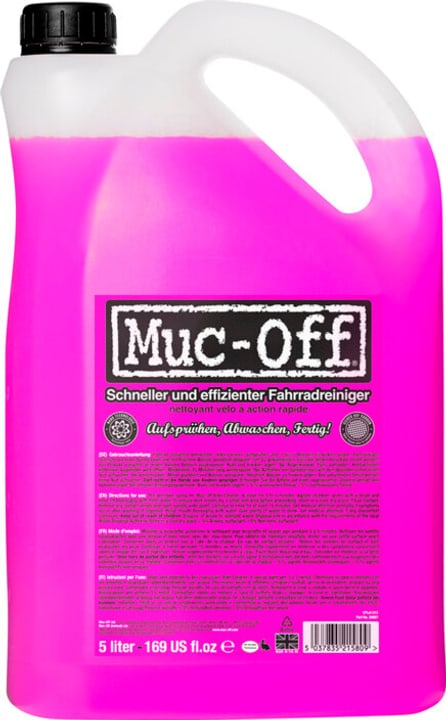 MucOff Nano Tech Bike Cleaner 5L Pflegemittel schwarz von MucOff