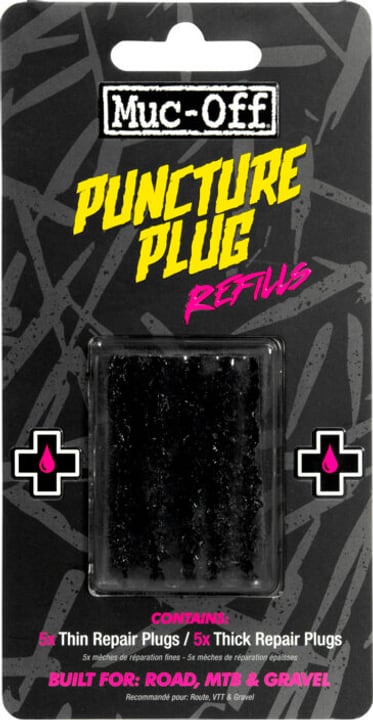 MucOff Puncture Plugs Refill Pack Reparaturset von MucOff