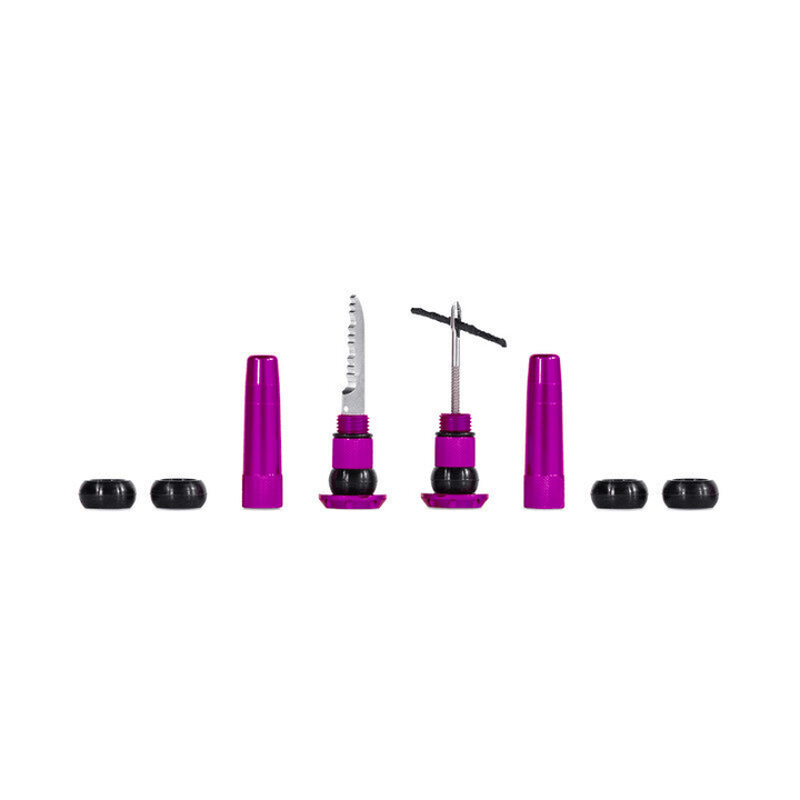 MucOff Stealth Tubeless Punctures Plug Veloflickzeug violett von MucOff