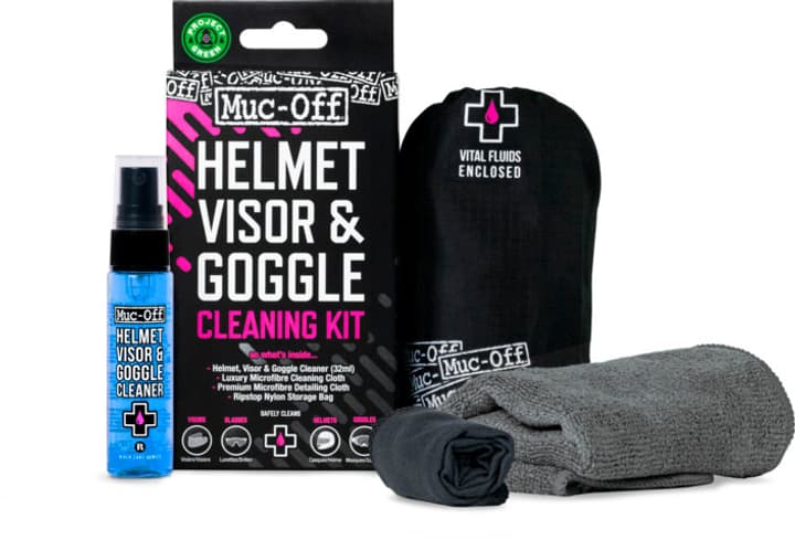 MucOff Visor; Lens & Goggle Cleaner Kit V2 Reinigungsmittel von MucOff