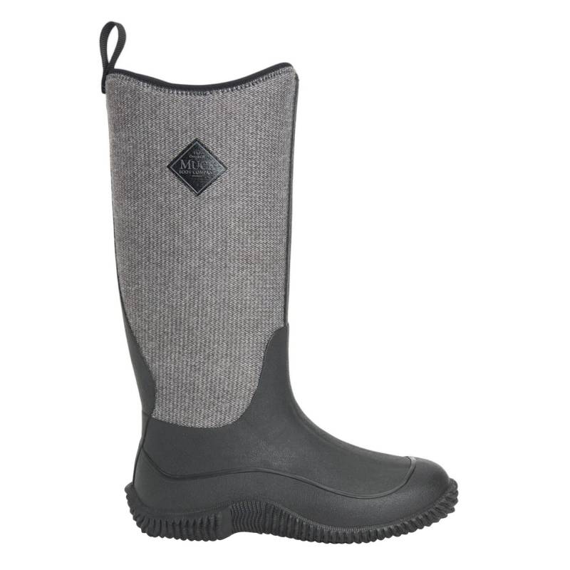 Gummistiefel Hale, Fischgrätmuster Damen Schwarz 39.5 von Muck Boots