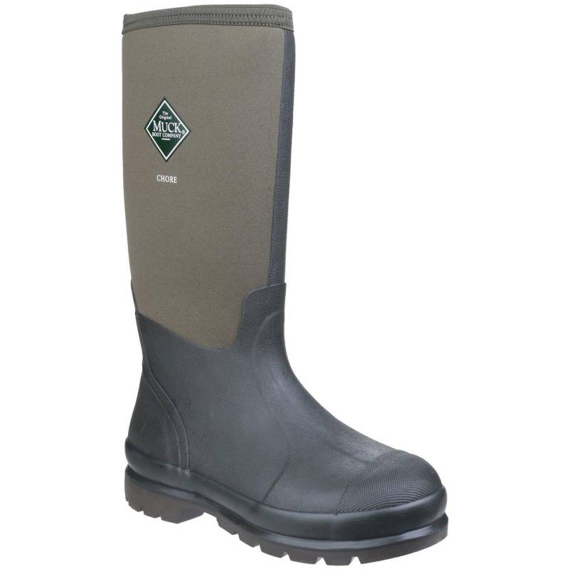 Chore Classic Hi Patterned Gummistiefel Damen Dunkelgrün 46 von Muck Boots