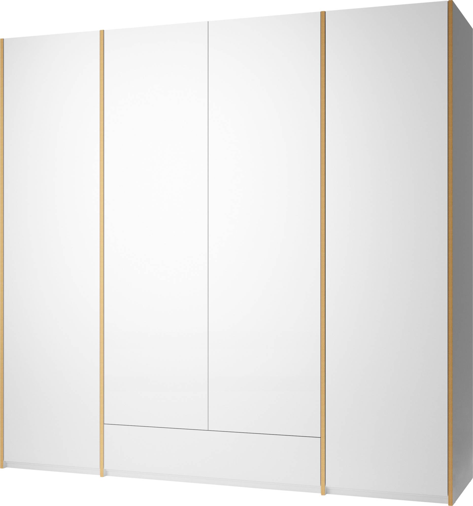 Müller SMALL LIVING Drehtürenschrank »Modular Plus Variante 5«, geräumige Schublade, Anbauregal rechts oder links montierbar von Müller SMALL LIVING