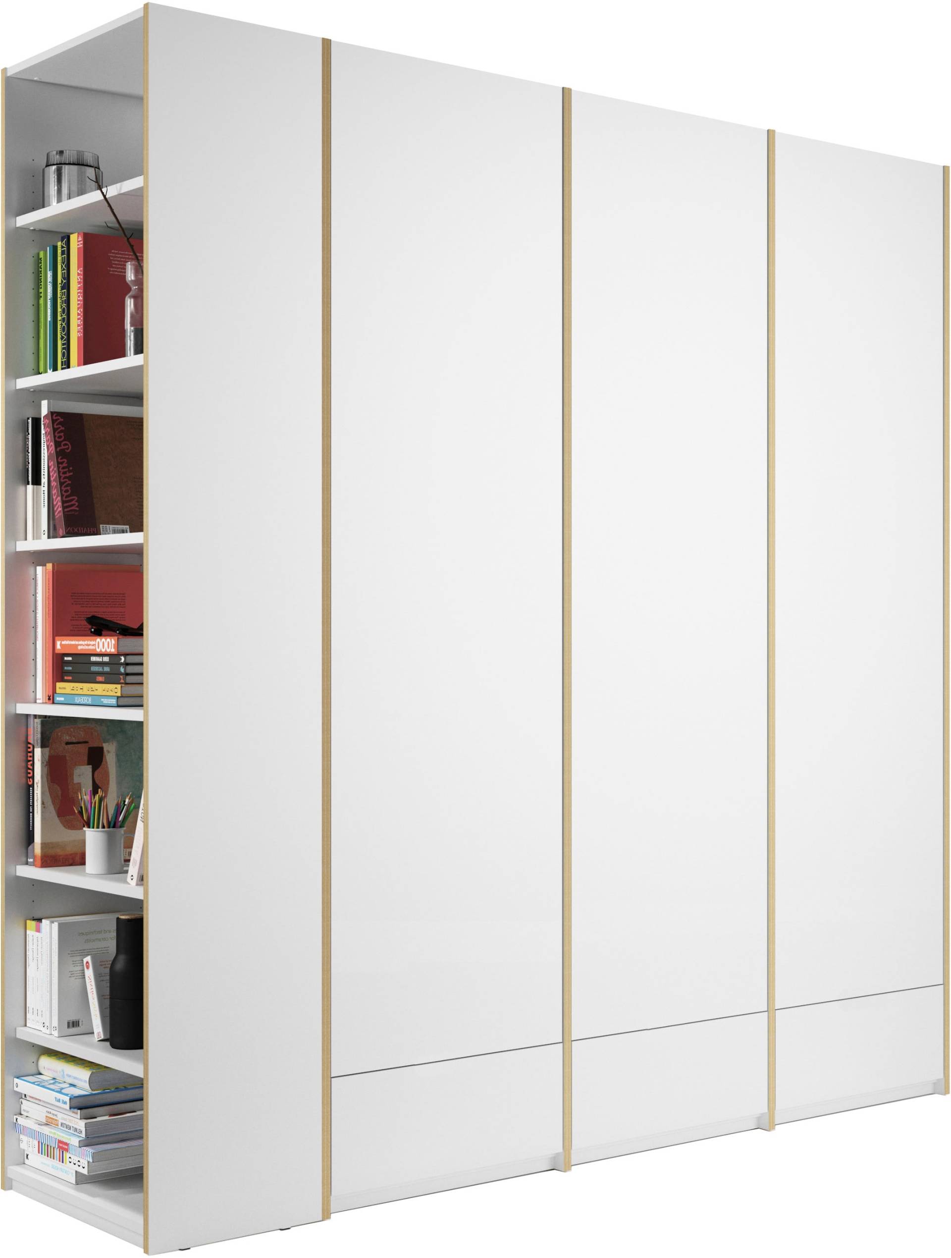 Müller SMALL LIVING Drehtürenschrank »Modular Plus Variante 6«, inklusive 3 geräumigen Schubladen von Müller SMALL LIVING